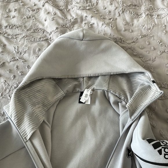 Adidas Texas A&M University Zip Up Hoodie, Gray, Size XL - Picture 9 of 9